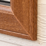 Golden Oak Caravan Window - ProLocked